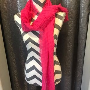 Pink scarf